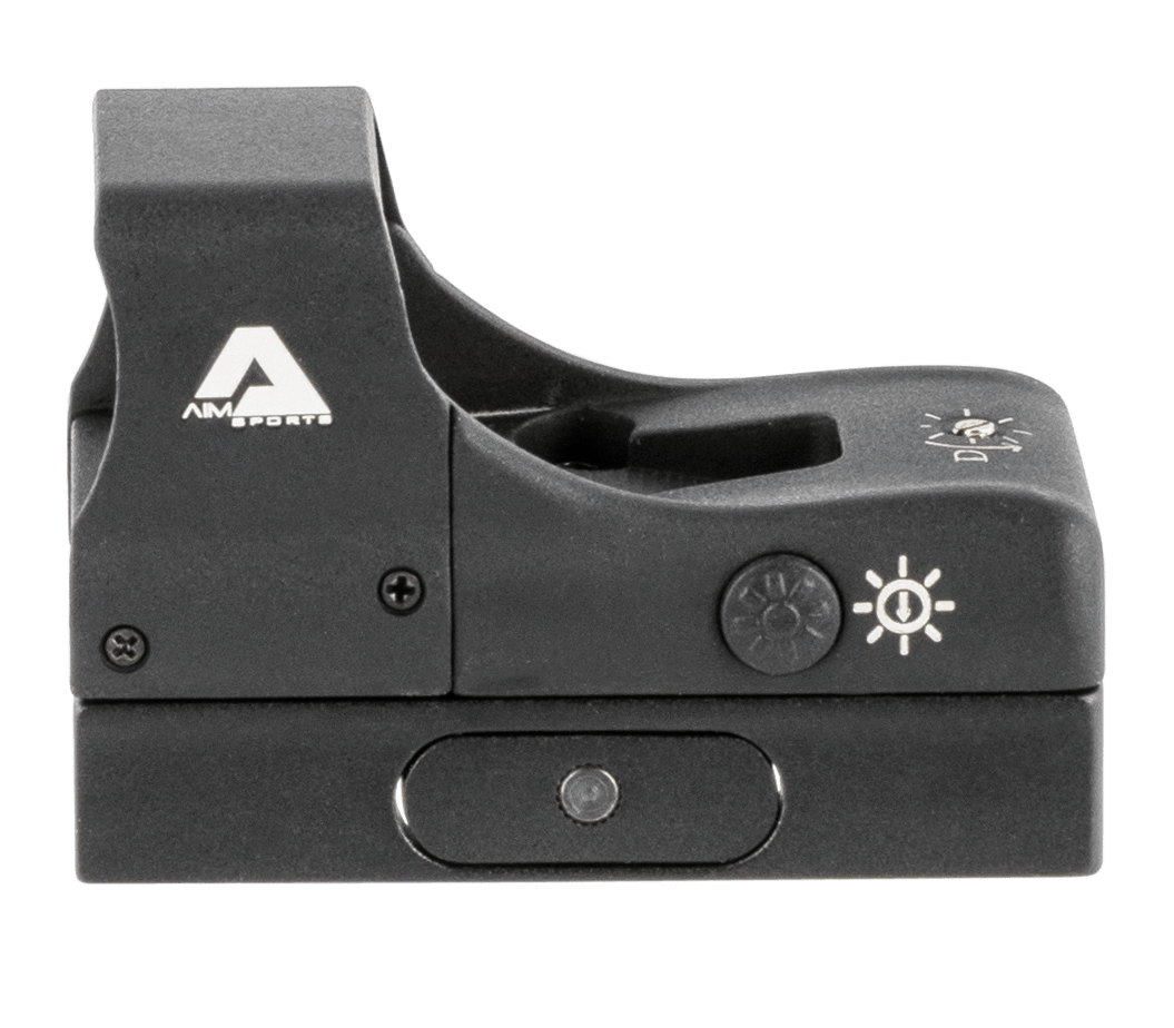 Aim Sports Aim Sports Reflex Compact Matte Black 1x27mm 3.5 MOA Illuminated Red Dot Reticle; RT5C1 Optics