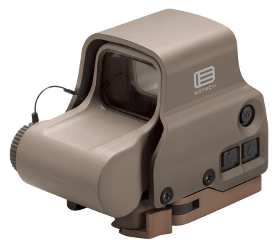 Eotech Eotech Exps3-2 Holographic Red Dot Sight Tan 68moa Ring With Two 1moa Dots Cr123 Battery Optics and Accessories