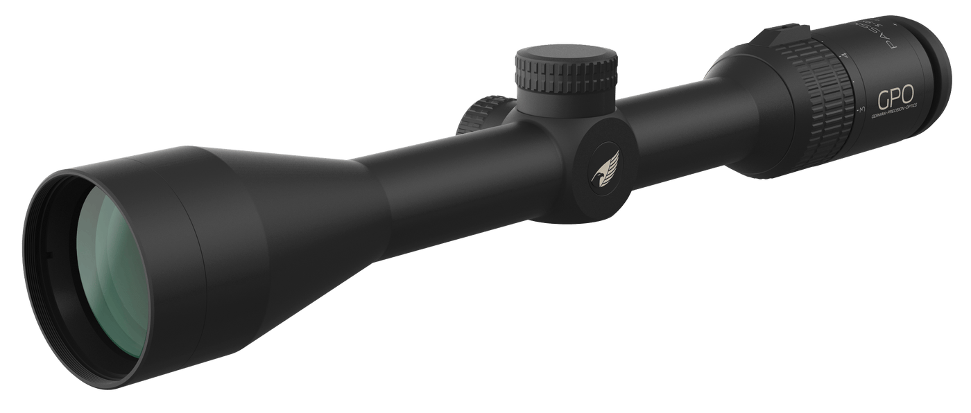 German Precision Optics Gpo Passion 3x Riflescope 3-9x42 Plex W/ Custom Turrets Optics and Accessories