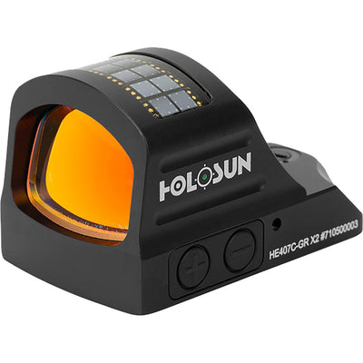 Holosun Holosun He407c-gr-x2 Reflex Sight Green Dot 2moa Optics and Accessories