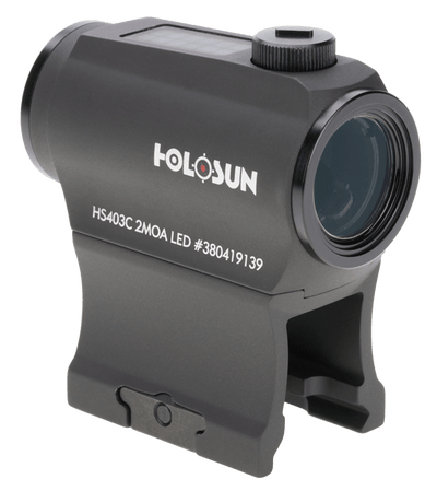 Holosun Holosun Micro Red Dot Sight 20mm Solar With Dot Optics and Accessories
