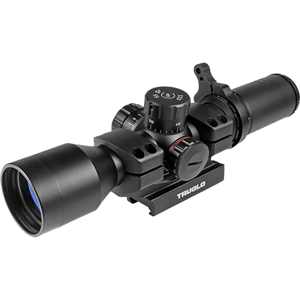 Truglo Truglo Tactical Rifle Scope 30mm 3-9x42 Ir Mil Optics and Accessories