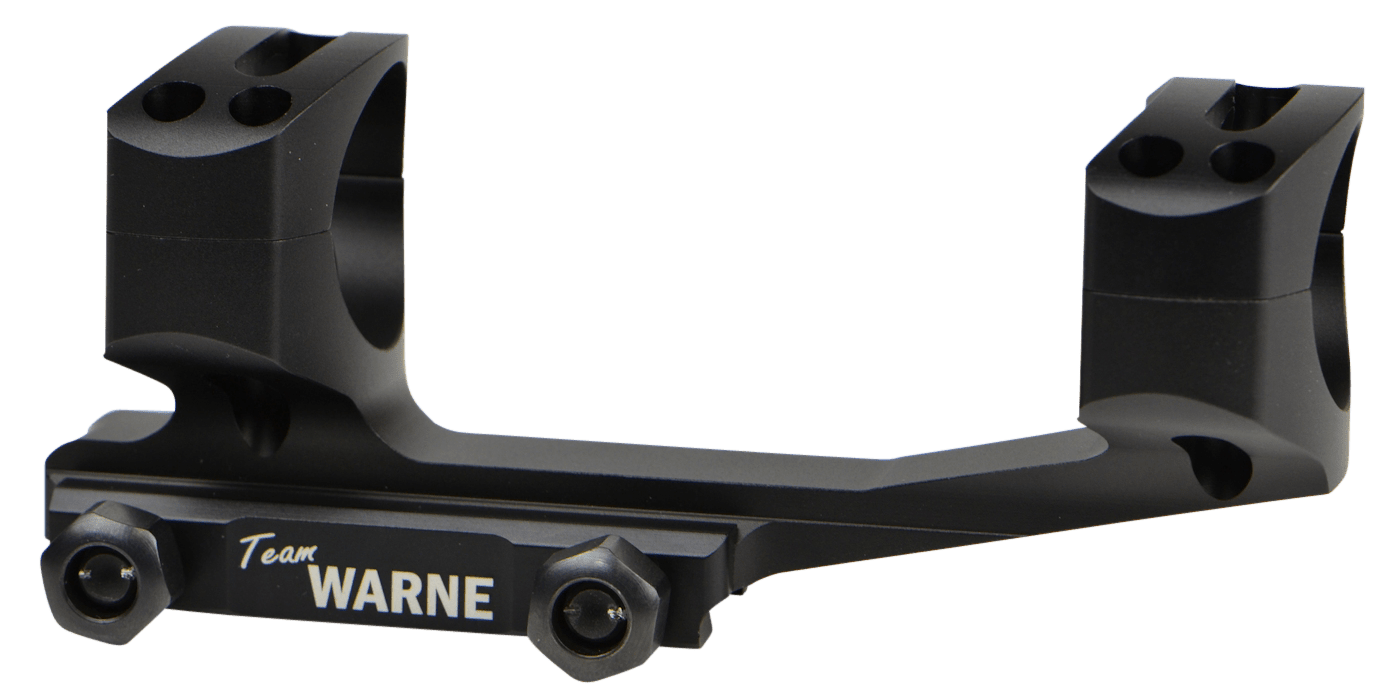 Warne Warne Fixed Msr Cantilever Scope Mount Matte Black 30mm Msr Ideal Height Optics and Accessories