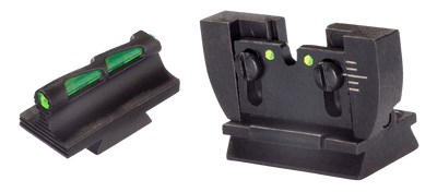HiViz Hi-Viz Ruger Front/Rear Sight Set for 10/22 Rifle Optics And Sights