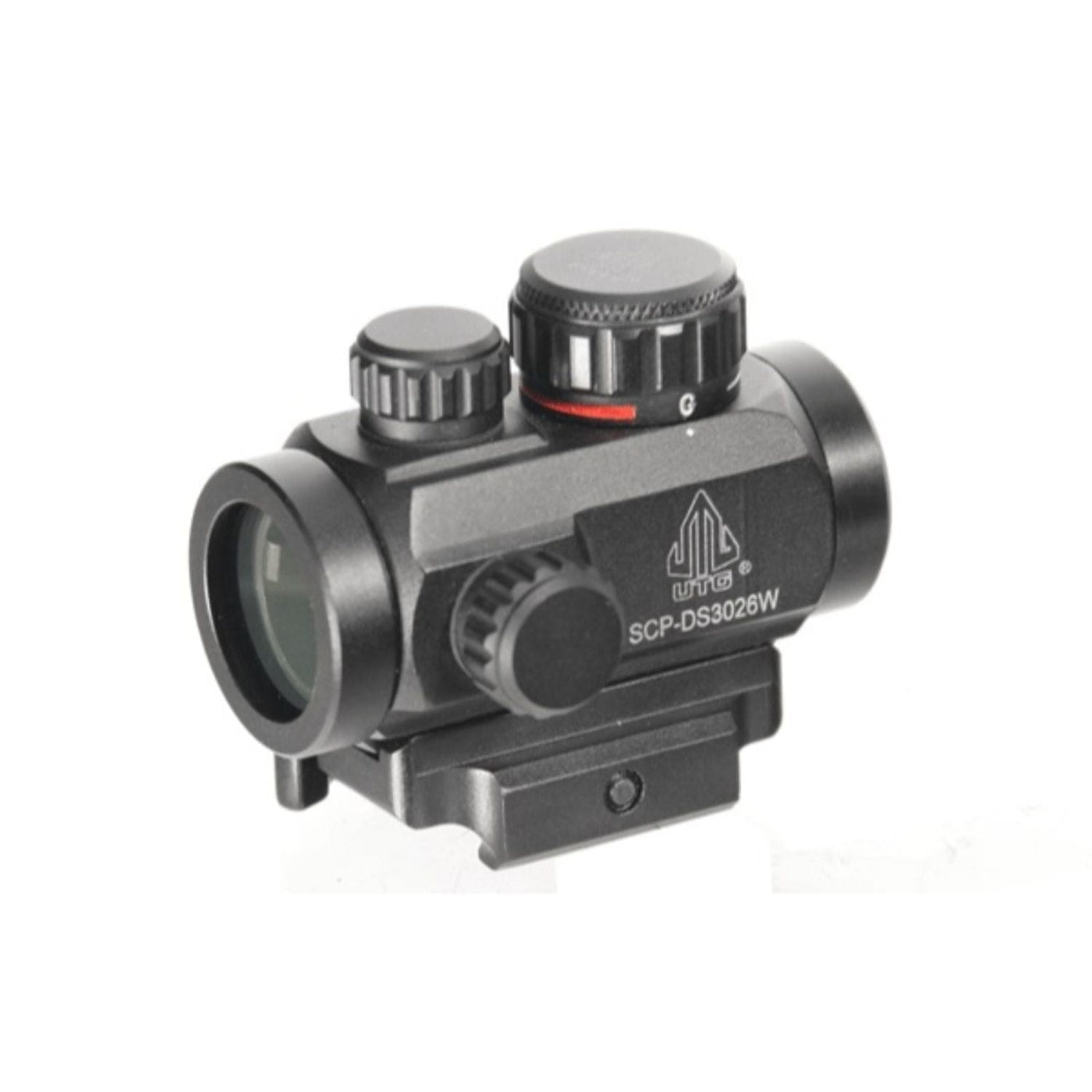 Leapers Leapers UTG 2.6in ITA Red Grn CQB Micro Dot w Integ QD Mount Optics And Sights
