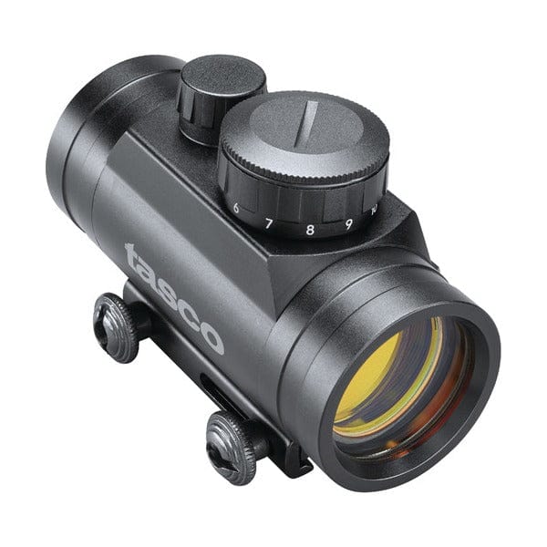 Tasco Tasco 1x30 Black 5 MOA Red Dot Sight Weaver Tip Off Mount Optics And Sights