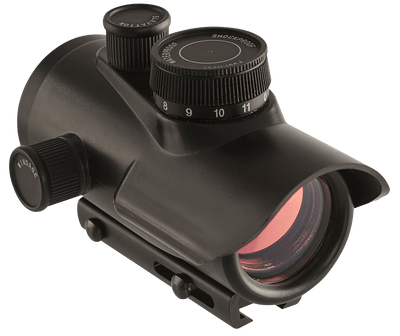 AXEON Axeon 1x30mm Red Dot Sight - 5-m.o.a. Dot Black Matte Optics