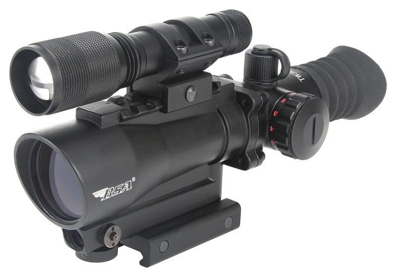 BSA Bsa Tactical Weapon Sight - W/ 650nm Laser And Light Optics