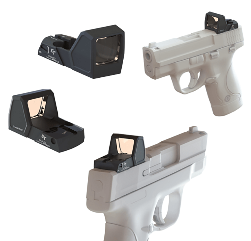 Crimson Trace Crimson Trace Rad Micro Pro, Crim 01-01970   Rad Micro Pro Comp Reflex Sgt Red Optics