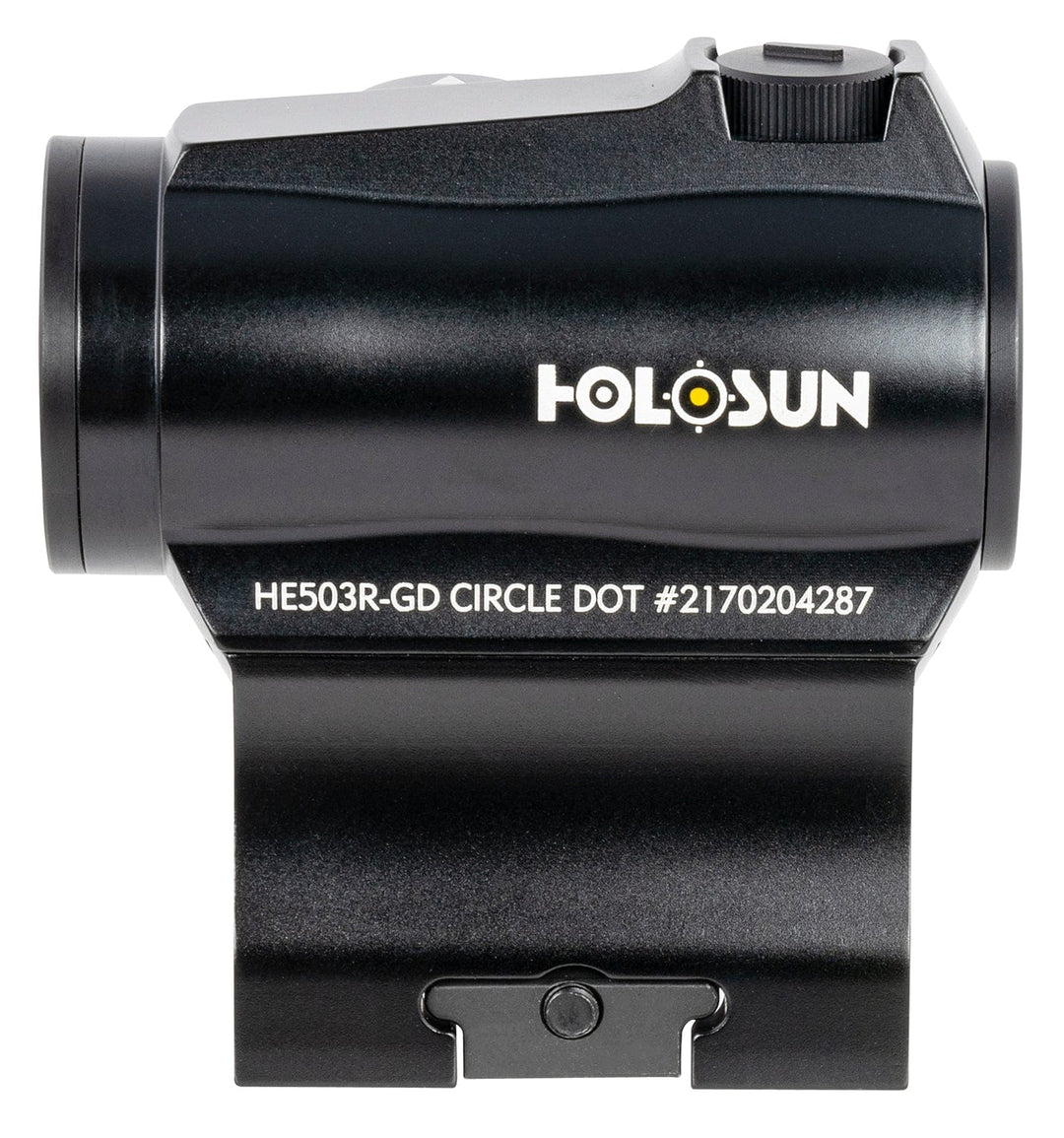 Holosun HE503RGD Black Anodized 1x 2 MOA/65 MOA Gold Dot & Circle