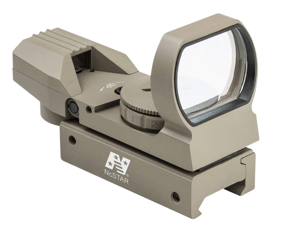 NCStar Ncstar Red Dot, Nc D4rgt         Reddot R&g      4 Ret Wvr Mnt Tan Optics