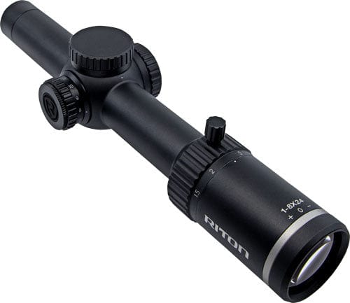 Riton Riton X3 Tactix Scope 1-8x24 - 30mm Tube Illum Ret Black Optics