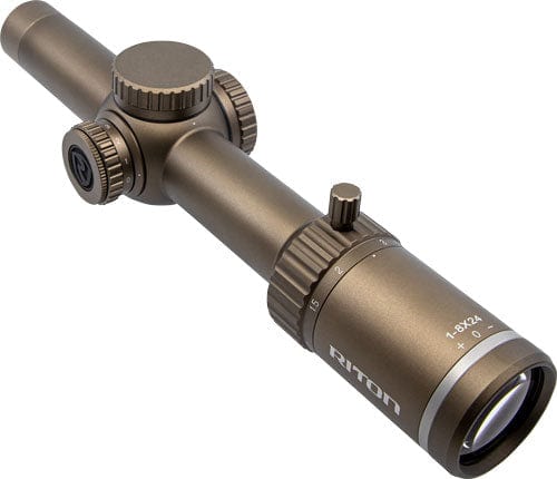 Riton Riton X3 Tactix Scope 1-8x24 - 30mm Tube Illum Ret Fde Optics