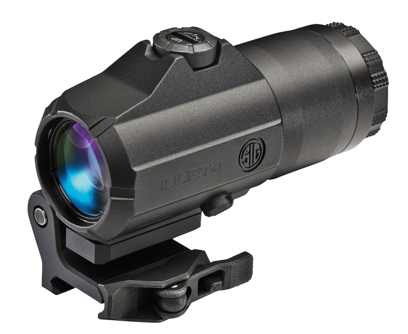 Sig Sig Optics Juliet 4 Magnifier - 4x24 Powercam Qr Mount Black Optics