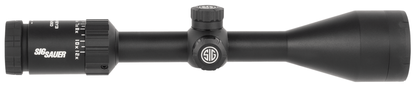 Sig Sig Optics Scope Whiskey 3 - 4-12x50 Illum Quadplex Black Optics