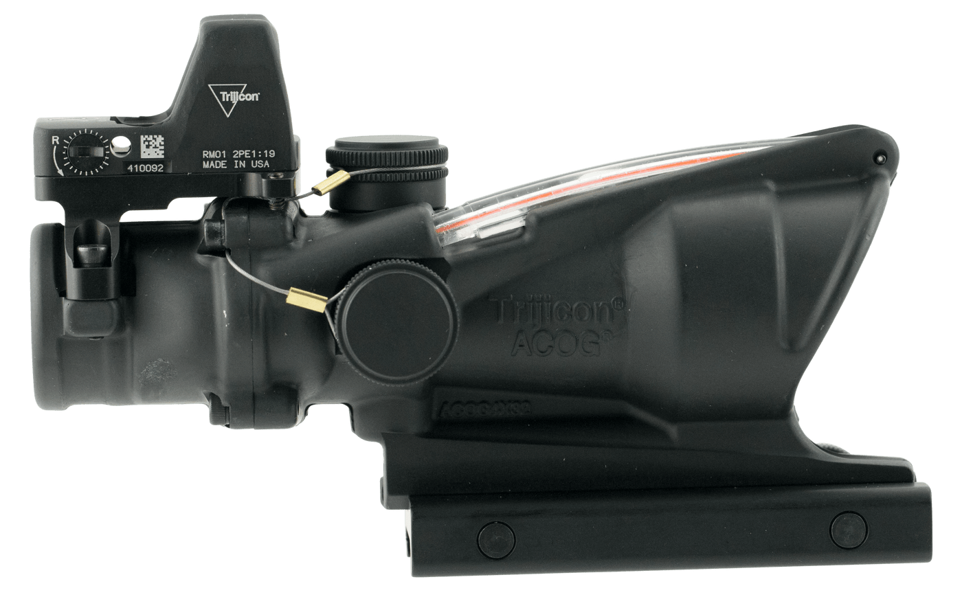 Trijicon Trijicon Acog, Trj 100550 Ta31c100550 Combo 4x32/rmr2 3.25moa Optics