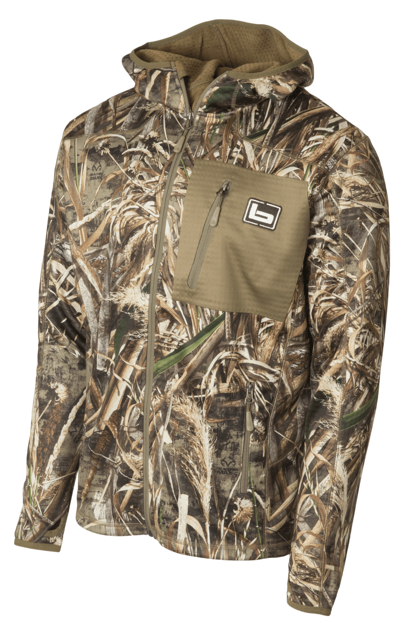 Banded Banded Hooded Mid-Layer Jacket Realtree Max5 / Small Other