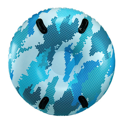 Aqua Leisure Aqua Leisure 48" Pipeline Sno™ Mega 2-Person Sno-Tube - Blue Camo Outdoor