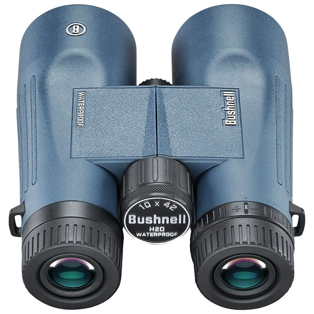 Bushnell Bushnell 10x42mm H2O Binocular - Dark Blue Roof WP/FP Twist Up Eyecups Outdoor