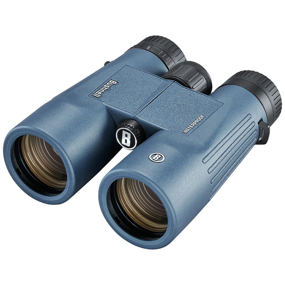 Bushnell Bushnell 10x42mm H2O Binocular - Dark Blue Roof WP/FP Twist Up Eyecups Outdoor