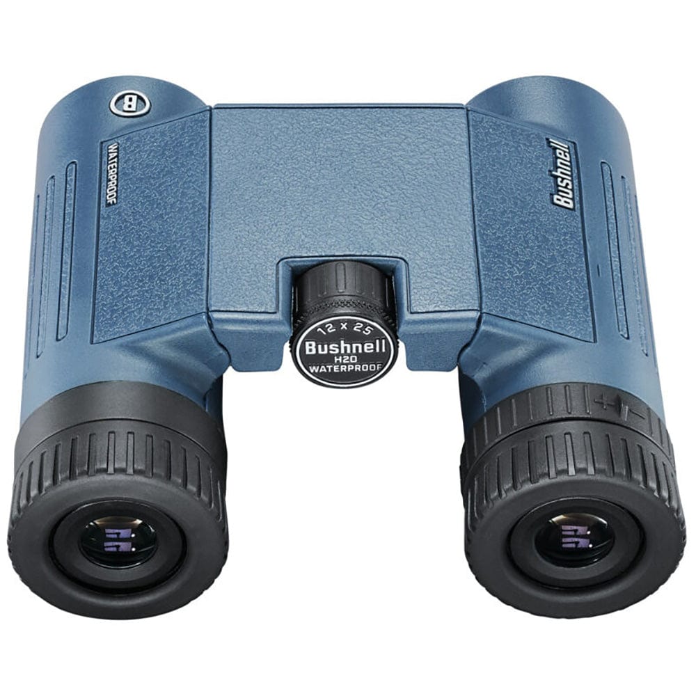 Bushnell Bushnell 12x25mm H2O Binocular - Dark Blue Roof WP/FP Twist Up Eyecups Outdoor