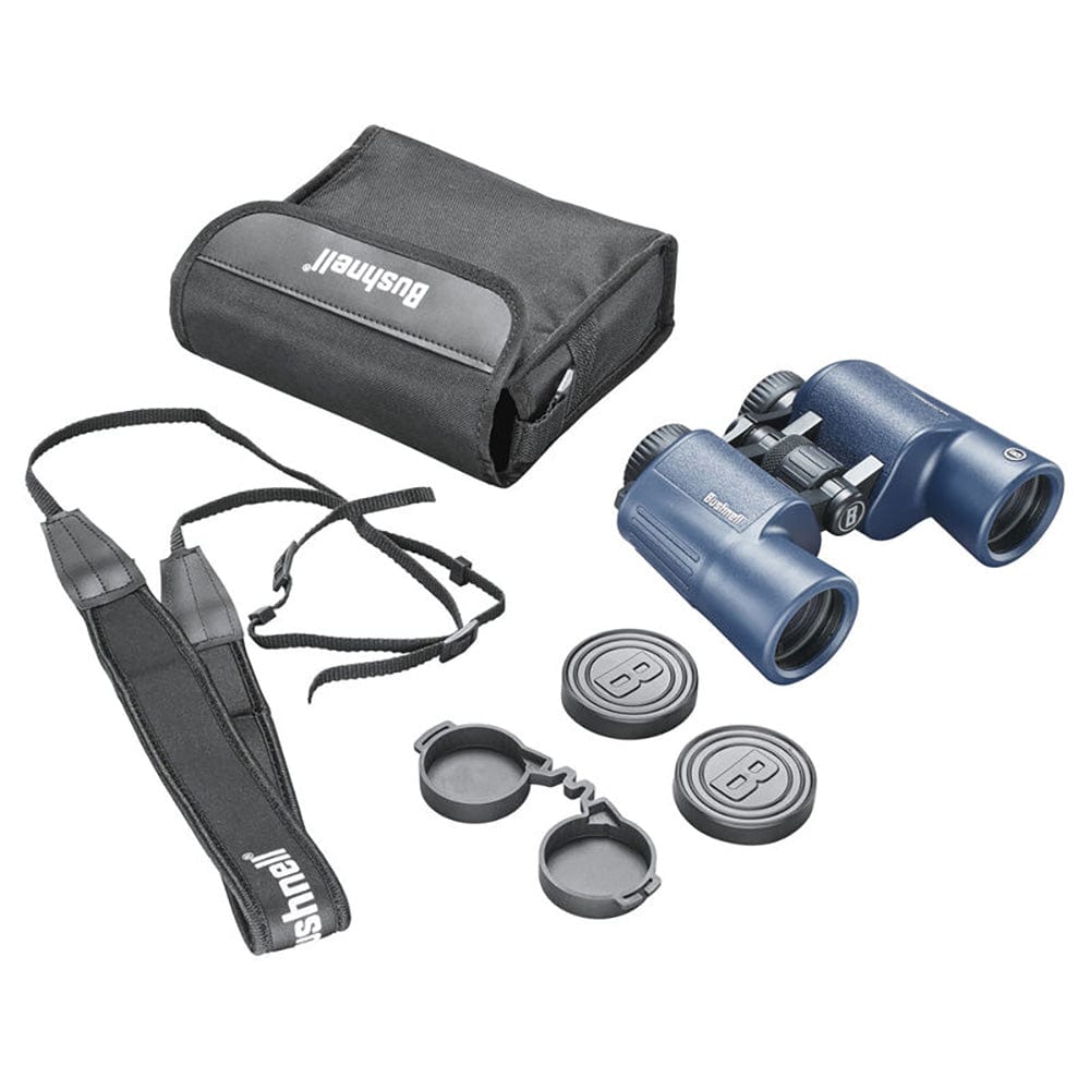 Bushnell Bushnell 12x42mm H2O Binocular - Dark Blue Porro WP/FP Twist Up Eyecups Outdoor