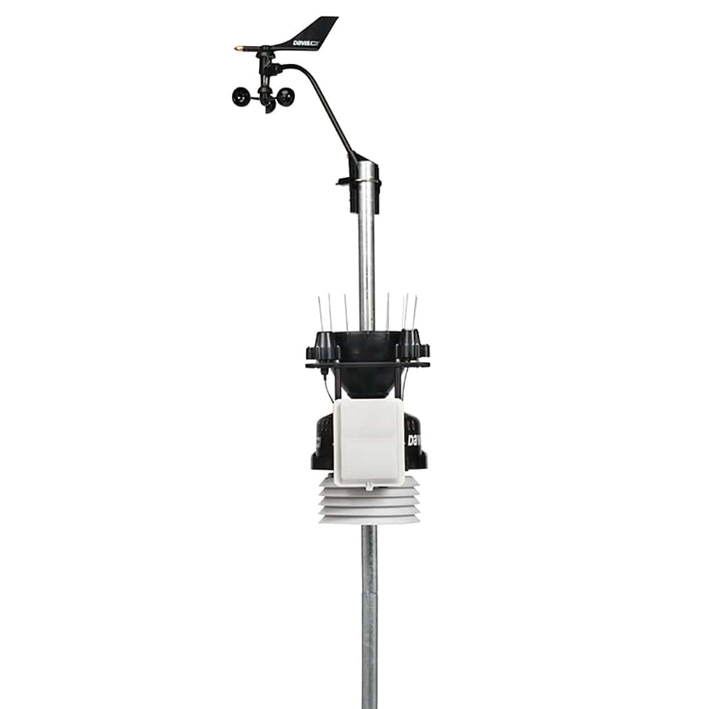 Davis Instruments Davis 6327C Wired Integrated Sensor Suite Plus w/Standard Radiation Shield Outdoor