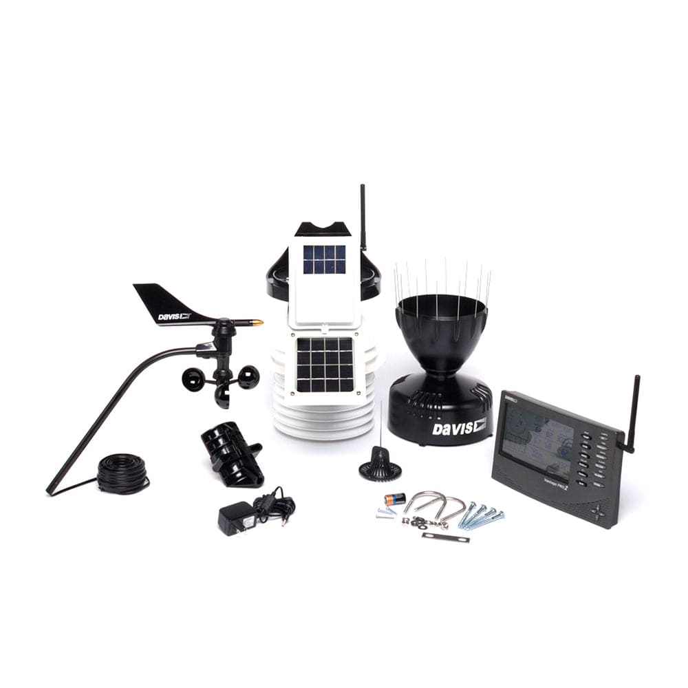 Davis Instruments Davis Vantage Pro2 Wireless w/24-Hour Fan Aspirated Radiation Shield Outdoor