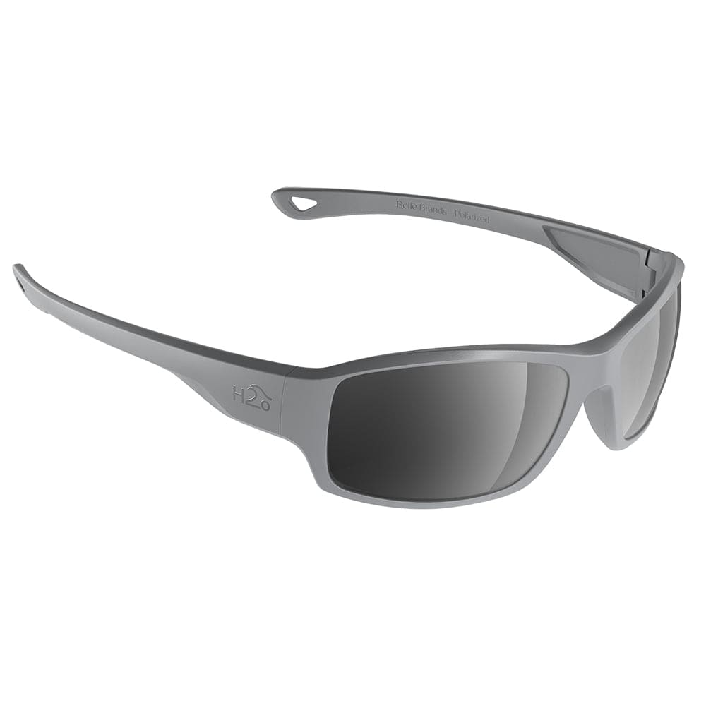 H2Optix H2Optix Beachwalker Sunglasses Matt Grey, Grey Silver Flash Mirror Lens Cat. 3 - AR Coating Outdoor