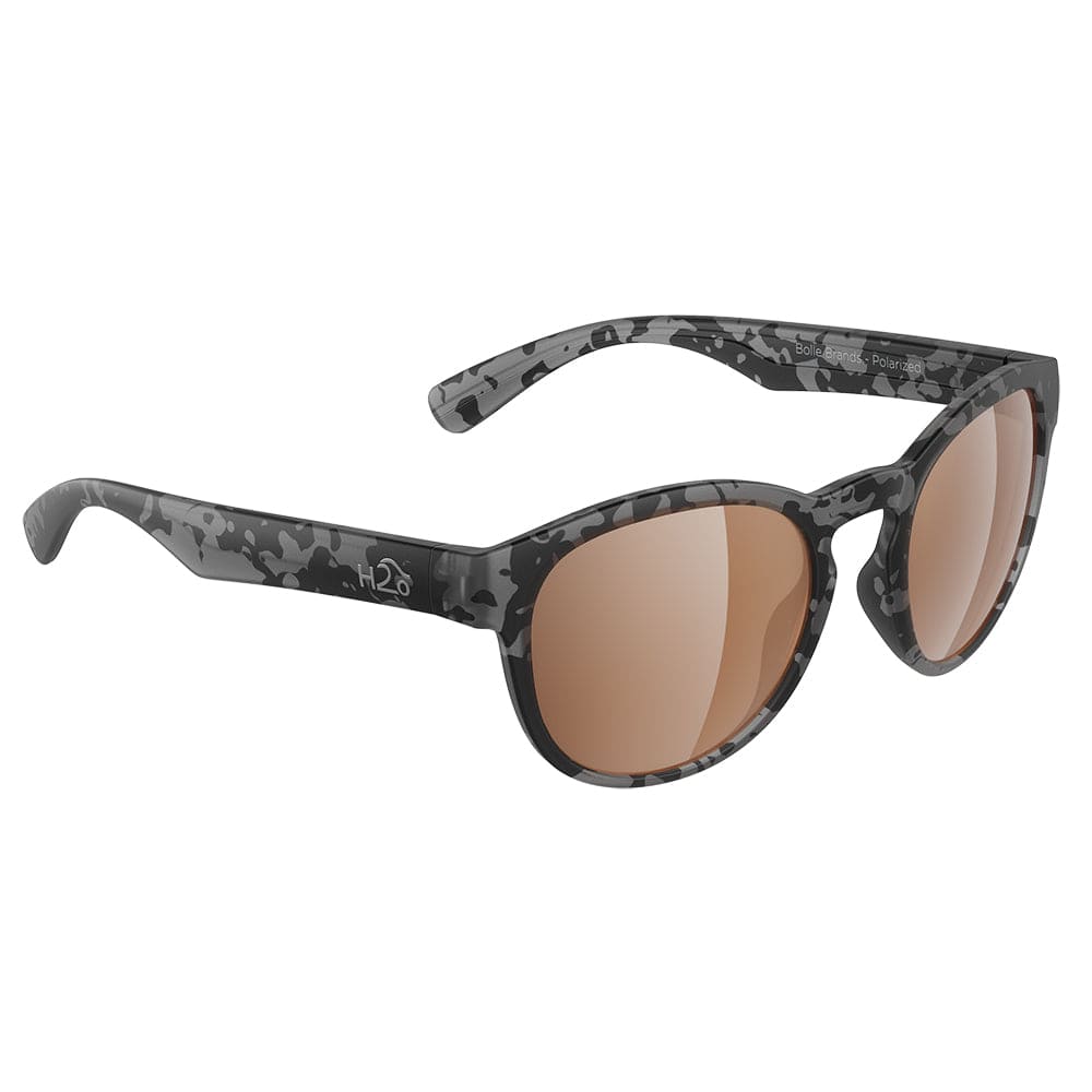 H2Optix H2Optix Caladesi Sunglasses Matt Tiger Shark, Brown Lens Cat. 3 - AR Coating Outdoor