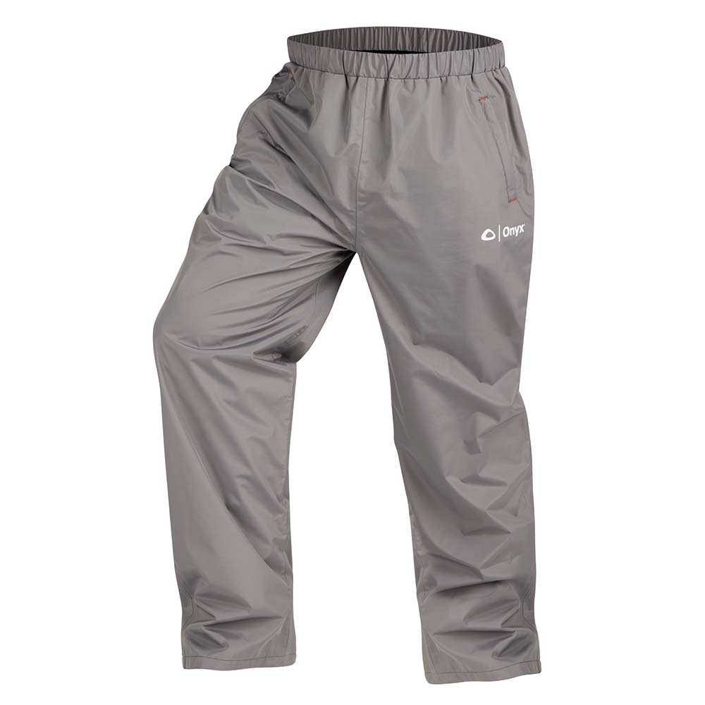 Onyx Outdoor Onyx Essential Rain Pant - Large - Grey Outdoor