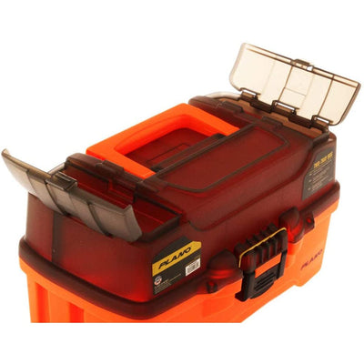 Plano Plano 2-Tray Tackle Box w/Dual Top Access - Smoke & Bright Orange Outdoor