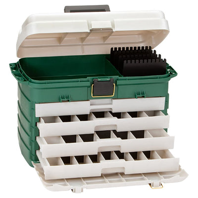 Plano Plano 4-Drawer Tackle Box - Green Metallic/Silver Outdoor