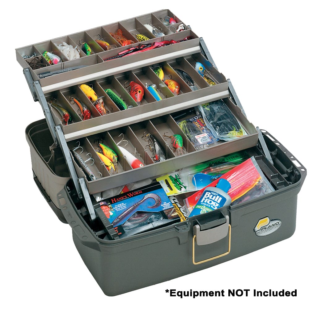 Plano Plano Guide Series™ Tray Tackle Box - Graphite/Sandstone Outdoor