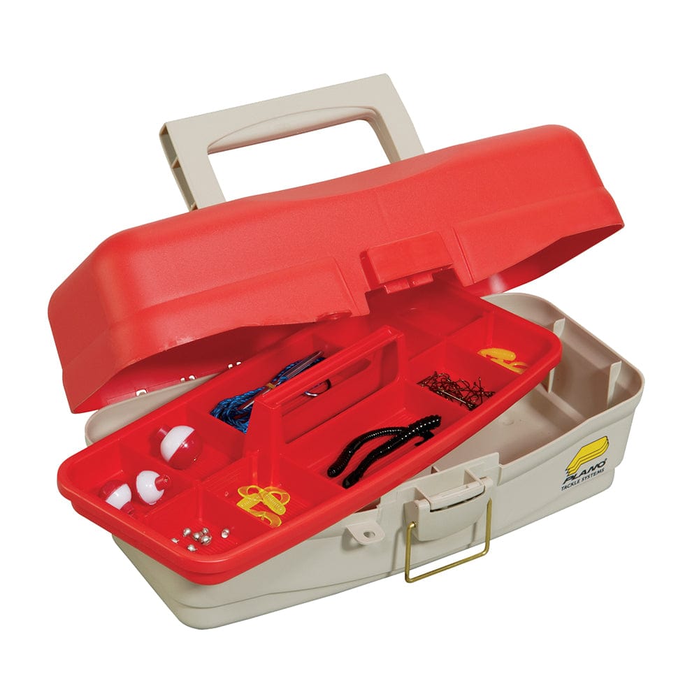 Plano Plano Take Me Fishing™ Tackle Kit Box - Red/Beige Outdoor