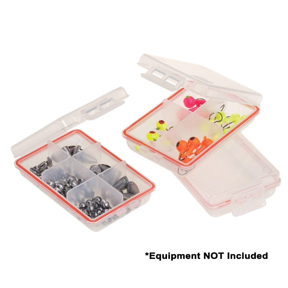Plano Plano Waterproof Terminal 3-Pack Tackle Boxes - Clear Outdoor