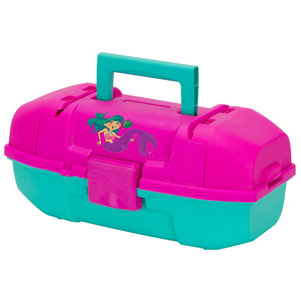 Plano Plano Youth Mermaid Tackle Box - Pink/Turquoise Outdoor