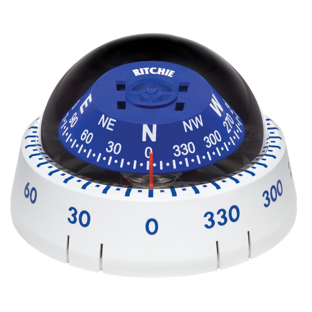 Ritchie Ritchie XP-99W Kayaker Compass - Surface Mount - White Outdoor