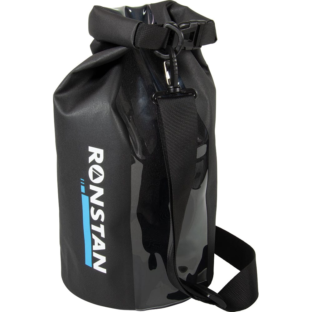 Ronstan Ronstan Dry Roll Top - 10L Bag - Black w/Window Outdoor