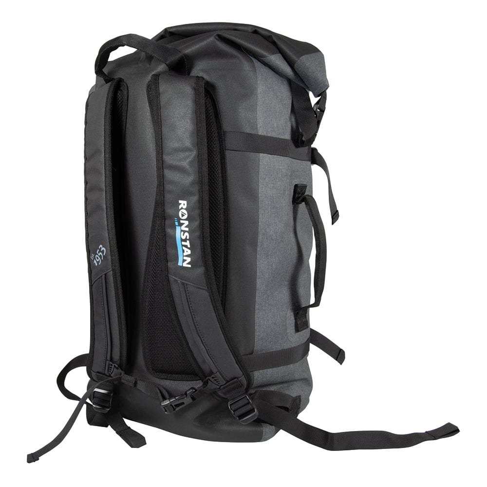 Ronstan Ronstan Dry Roll Top - 55L Backpack - Black & Grey Outdoor