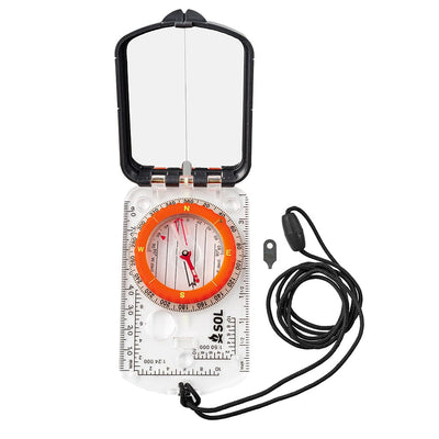 S.O.L. Survive Outdoors Longer S.O.L. Survive Outdoors Longer Sighting Compass w/Mirror Outdoor