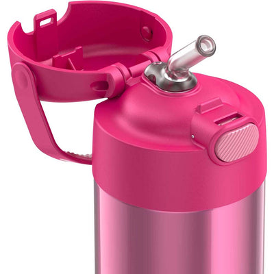 Thermos Thermos FUNtainer® Stainless Steel Insulated Straw Bottle - 12oz - Pink Outdoor