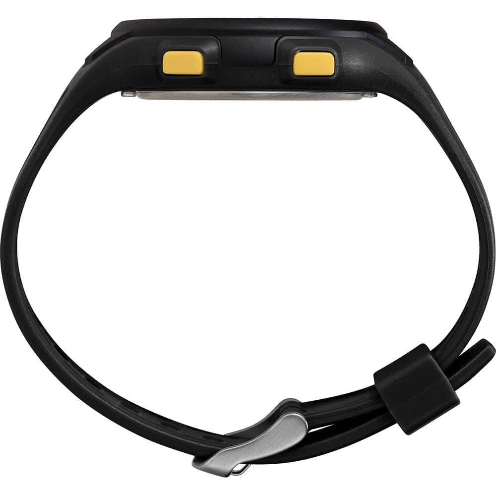 Timex Timex DGTL 45mm Men's Watch - Black/Yellow Case - Black Strap Outdoor
