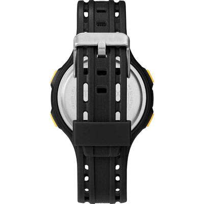 Timex Timex DGTL 45mm Men's Watch - Black/Yellow Case - Black Strap Outdoor