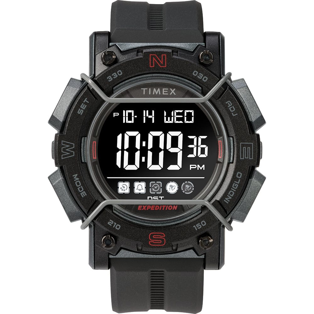 Timex Timex Expedition Digital Face 47mm - Black Screen w/Black Resin Strap Outdoor