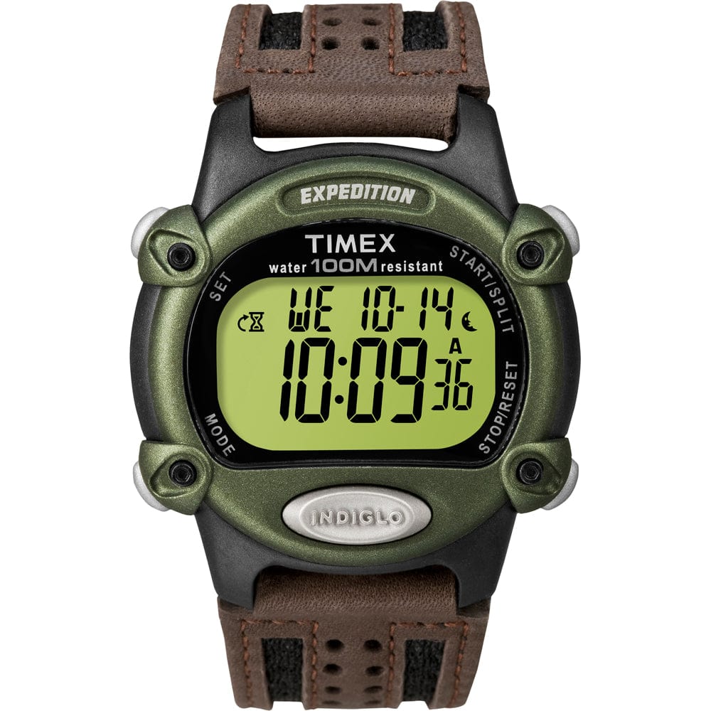 Timex Timex Expedition® Men's Chrono Alarm Timer - Green/Black/Brown Outdoor