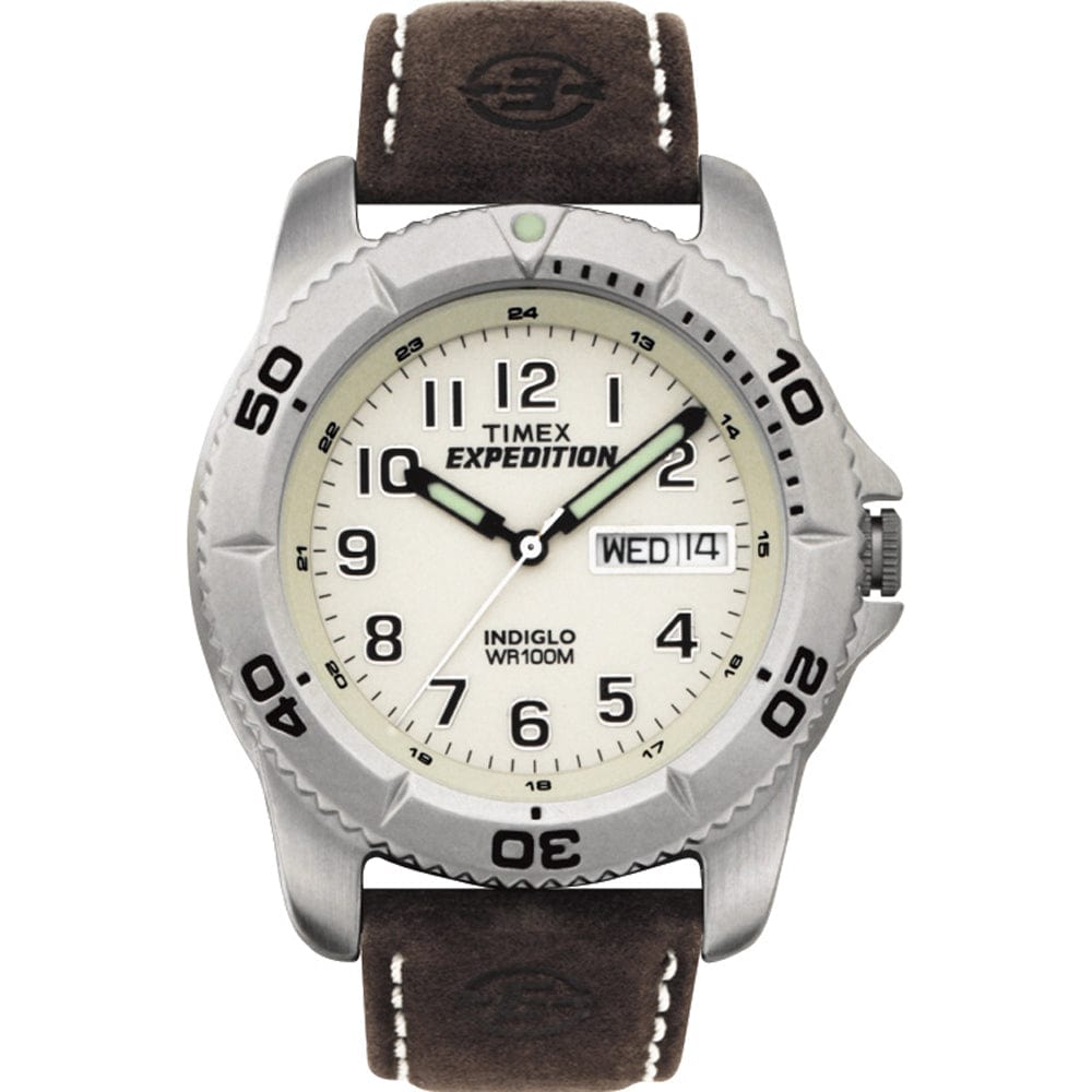 Timex Timex Expedition Men's Traditional Silver/Brown Outdoor