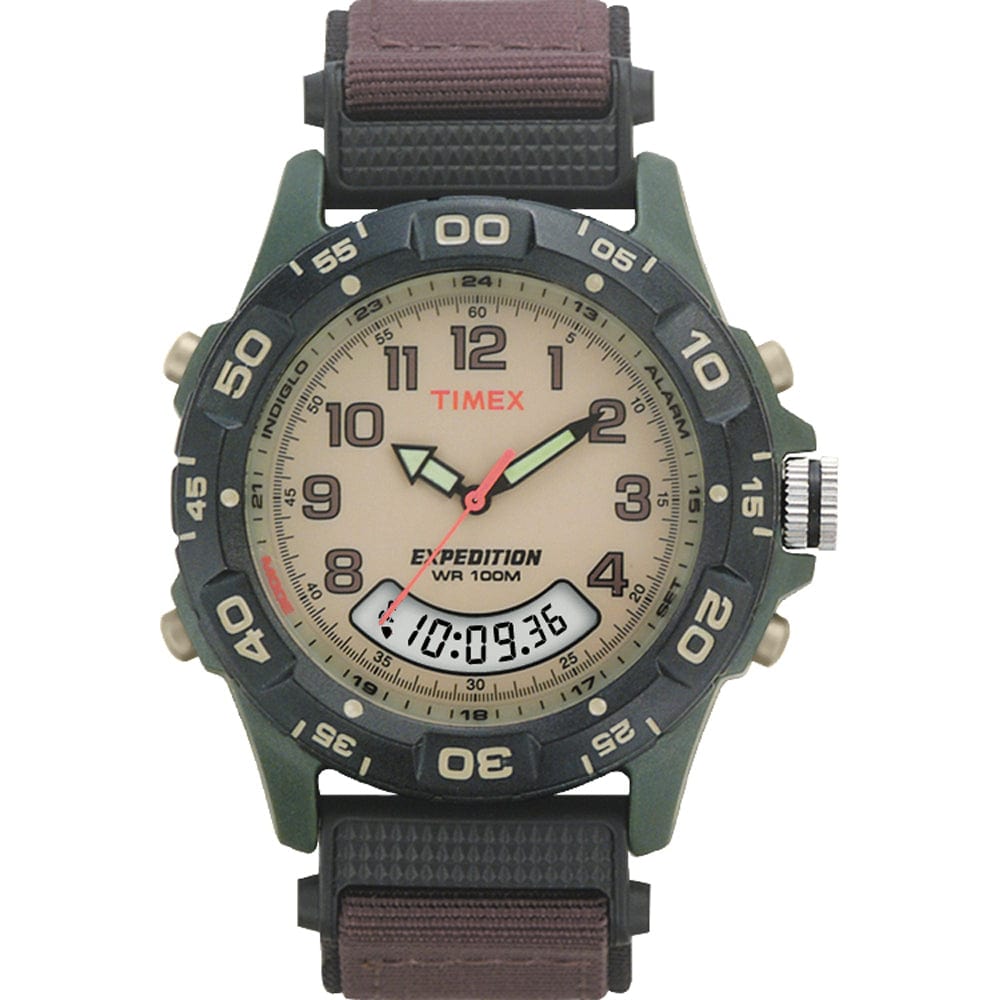 Timex Timex Expedition Resin Combo Classic Analog Green/Black/Brown Outdoor
