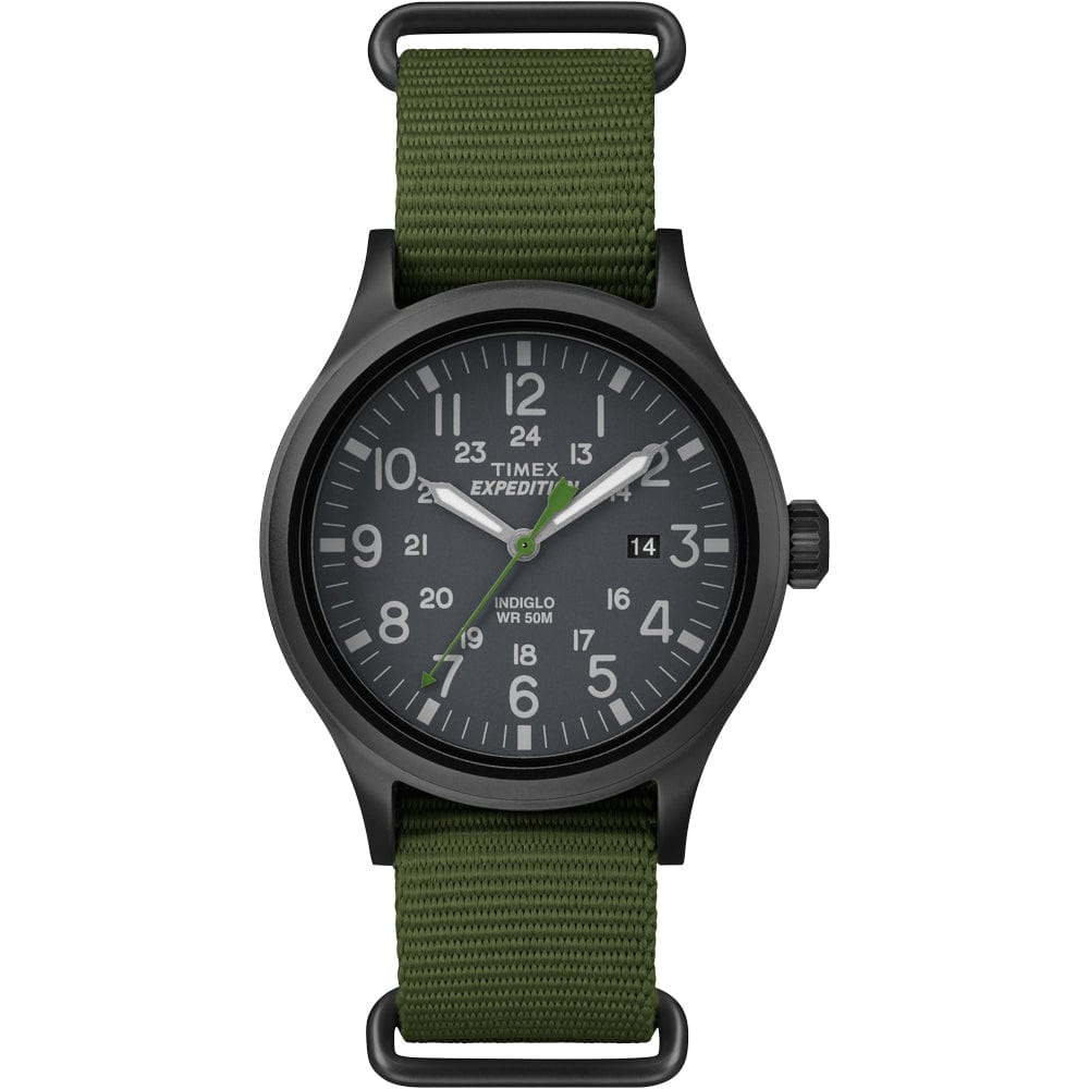 Timex Timex Expedition Scout Slip-Thru Watch - Green Outdoor
