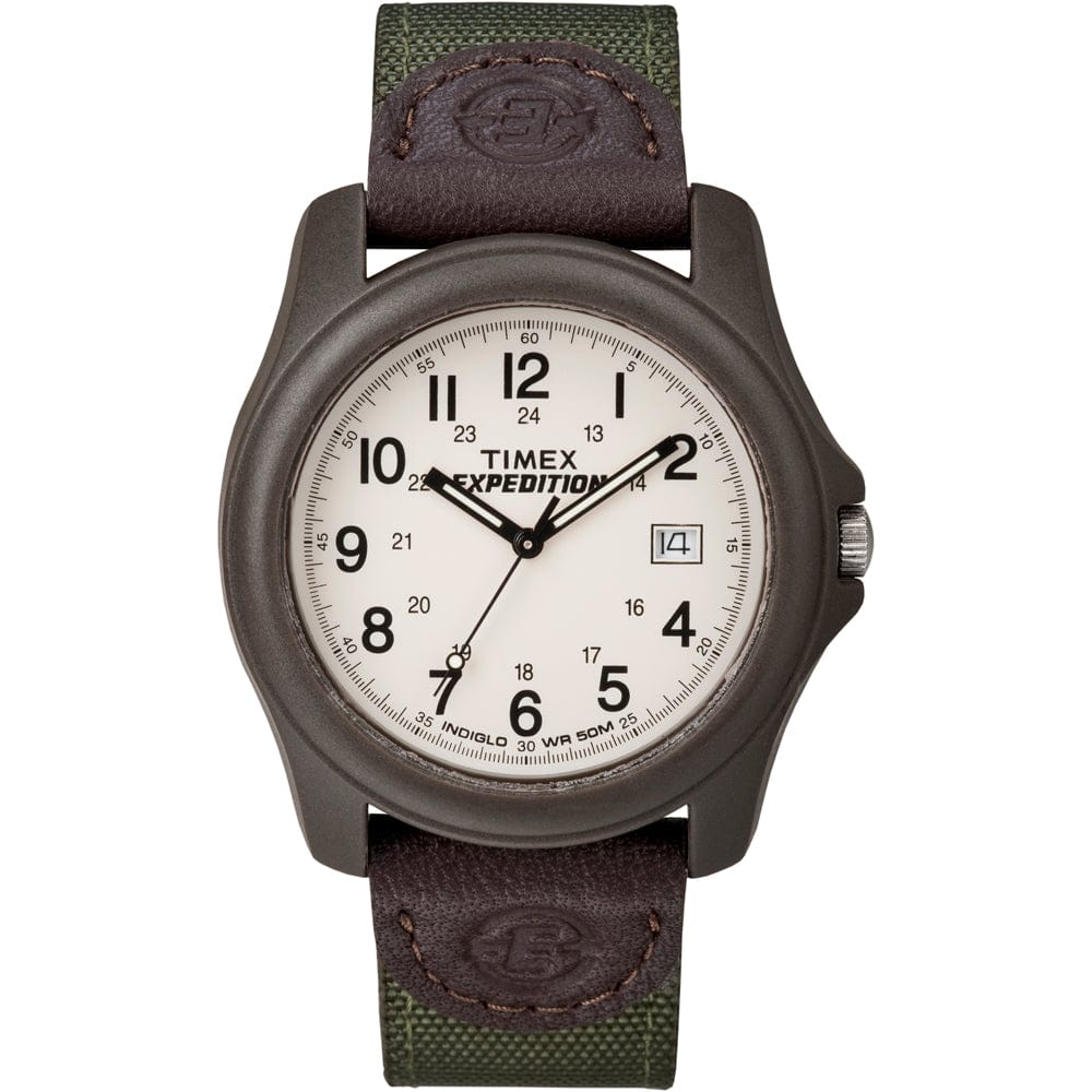 Timex Timex Expedition Unisex Camper Brown/Olive Green Outdoor